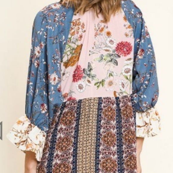 1️⃣ LEFT ❗️Umgee floral print dress - Picture 4 of 8